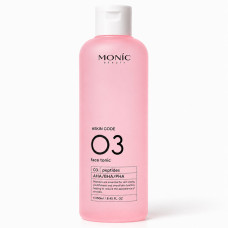 Тонік для обличчя Monic Beauty #Skin Code 03 Peptides AHA/BHA/PHA, 250 мл (5061010280108)