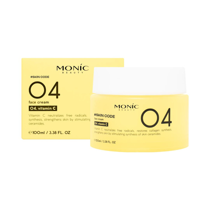 Крем для обличчя Monic Beauty #Skin Code 04 Vitamin C, 100 мл (5061010280214)