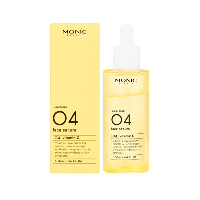 Сироватка для обличчя Monic Beauty #Skin Code 04 Vitamin C, 50 мл (5061010280047)