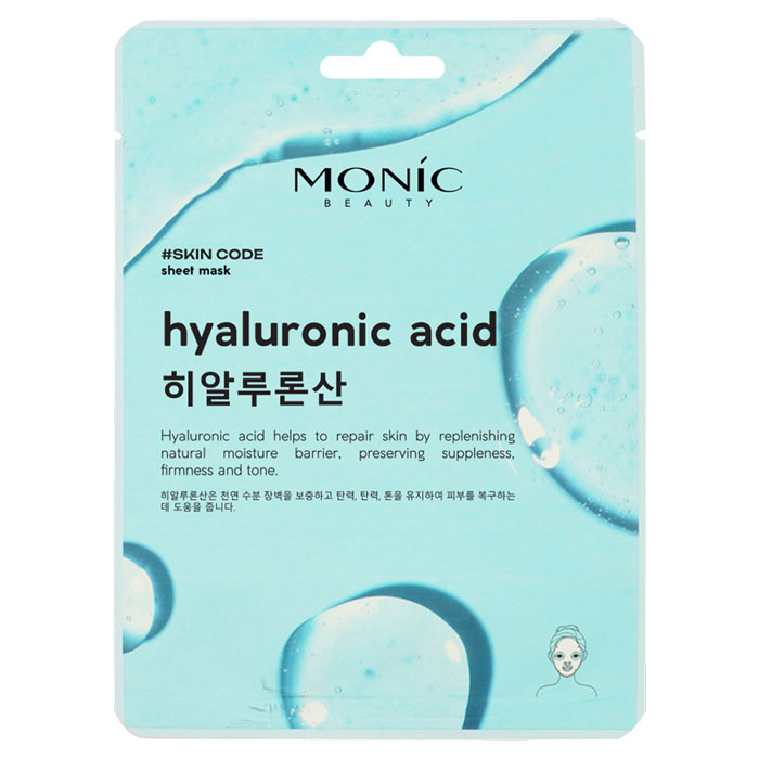 Тканинна маска Monic Beauty #Skin Code з гіалуроновою кислотою, 25 мл (5061010280139)