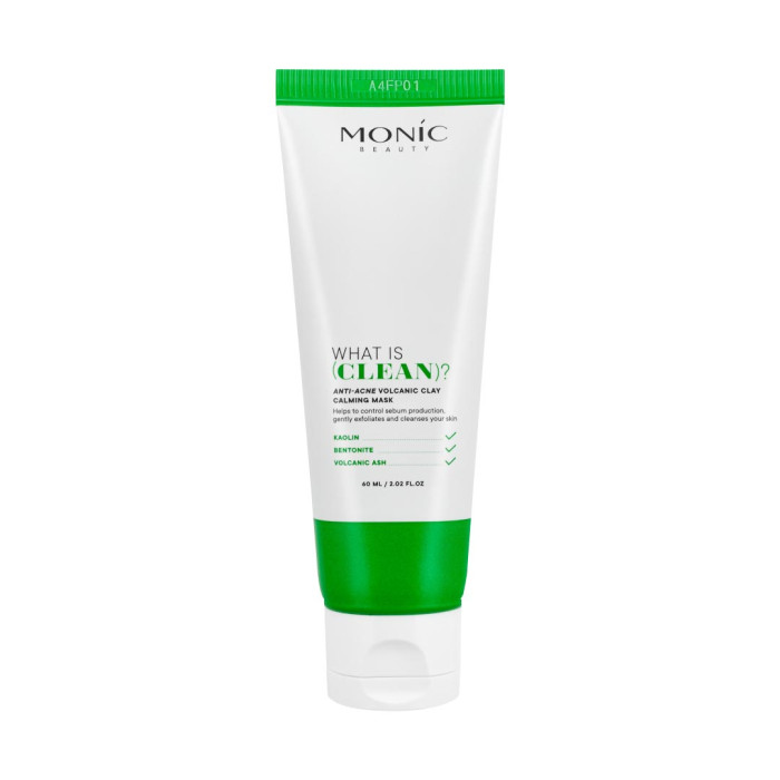 Заспокійлива маска проти прищів Monic Beauty What is Clean? Volcanic Clay Calming Mask, 60 мл (5061010282591)