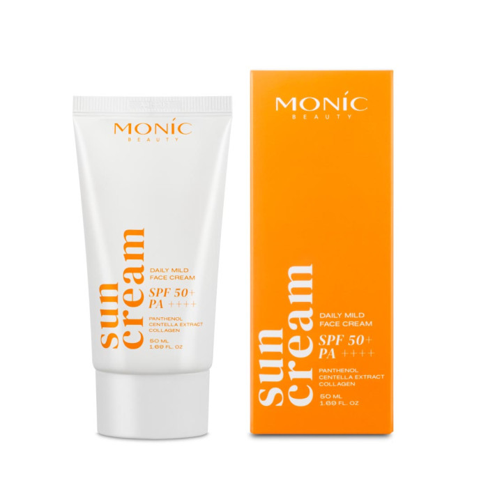 Денний м'який крем для обличчя Monic Beauty SPF-50 (5061010282614)