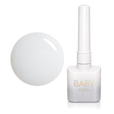 Гель-лак для нігтів Baby Moon 8 мл № 109 Арктичний білий (5905123019470)