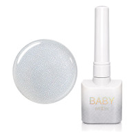 Гель-лак для нігтів Baby Moon 8 мл № 113 Срібний пил (5905123019517)