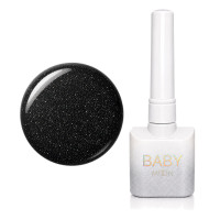 Гель-лак для нігтів Baby Moon 8 мл № 122 Чорний космос (5905123019609)