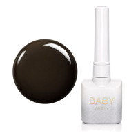 Гель-лак для нігтів Baby Moon 8 мл № 123 Чорний оксамит (5905123019616)