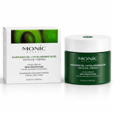 Крем для обличчя Monic Beauty All-in-One Formula з олією авокадо та гіалуроновою кислотою, 50 мл (5061010293177)