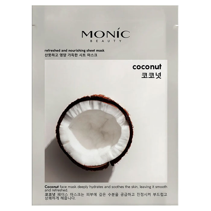 Тканинна маска Monic Beauty з екстрактом кокоса, 25 мл (5061010291753)