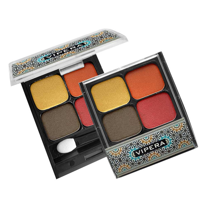 Пресовані тіні для повік Vipera Bohema QUATRO № 09 choc-box 6,4 г (5903587317095)