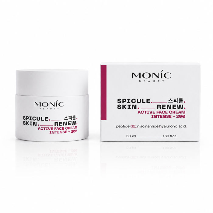 Концентрований крем для обличчя Monic Beauty Spicule Skin Renew Intense-200 з мікроголками, 50 мл (5061010293801)