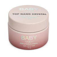 Топ для гель-лакуBaby Moon Nano Crystal без липкого шару 15 мл (5905123011986)