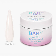Моделюючий гель для нігтів Baby Moon Builder Gel, 15мл № 03 (5905123011757)