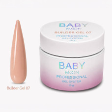Моделюючий гель для нігтів Baby Moon Builder Gel, 15мл № 07 (5905123011795)