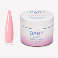 Моделюючий гель для нігтів Baby Moon Builder Gel, 15мл № 09 (5905123011818)