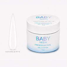 Рідкий гель для зміцнення та моделювання нігтів BABY MOON Liquid Builder gel 4 in 1, 15 мл № 02 (5905123011566)