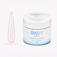 Рідкий гель для зміцнення та моделювання нігтів BABY MOON Liquid Builder gel 4 in 1, 15 мл № 03 (5905123011573)