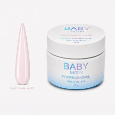 Рідкий гель Baby Moon Liquid Builder Gel для зміцнення та моделювання нігтів, 15 мл № 05 (5905123011474)