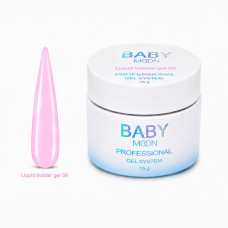 Рідкий гель Baby Moon Liquid Builder Gel для зміцнення та моделювання нігтів, 15 мл № 09 (5905123011511)