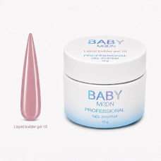 Рідкий гель Baby Moon Liquid Builder Gel для зміцнення та моделювання нігтів, 15 мл № 10 (5905123011528)