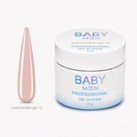 Рідкий гель Baby Moon Liquid Builder Gel для зміцнення та моделювання нігтів, 15 мл № 12 (5905123011542)
