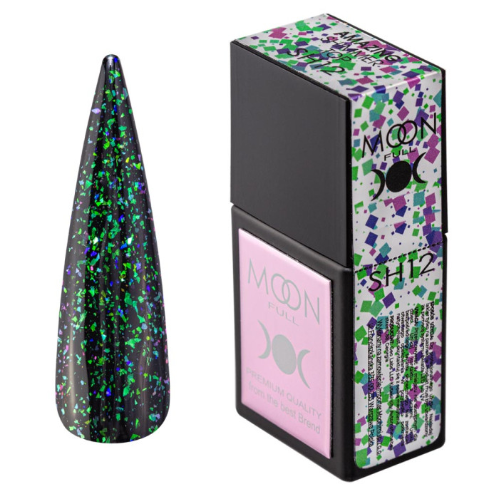 Топ з шимером Moon Full Amazing Shimmer Top SH12, 12 мл (5905123021633)