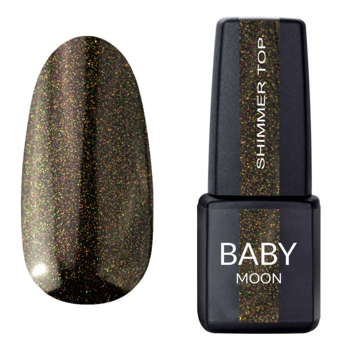 Топ з шимером Baby Moon Shimmer top 025, 6 мл (5905123021671)