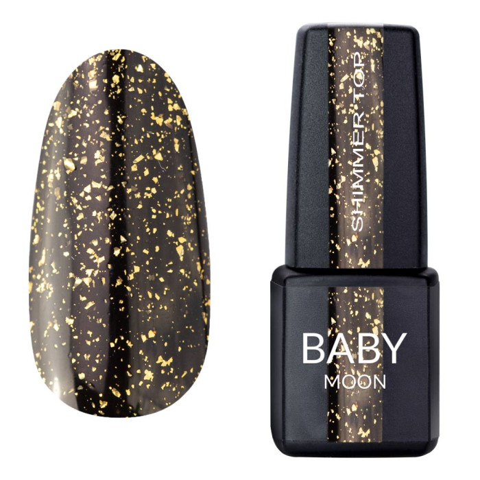Топ з шимером Baby Moon Shimmer top gold 020, 6 мл (5905123020537)