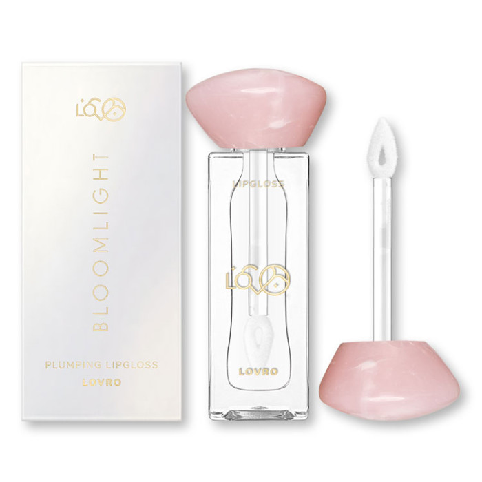 Блиск для губ LOVRO Bloomlight з ефектом візуального збільшення губ, 01 Pure Shine, 5,5 г (5906448730088)