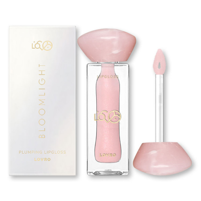Блиск для губ LOVRO Bloomlight з ефектом візуального збільшення губ, 02 Quartz Kiss, 5,5 г (5906448730095)