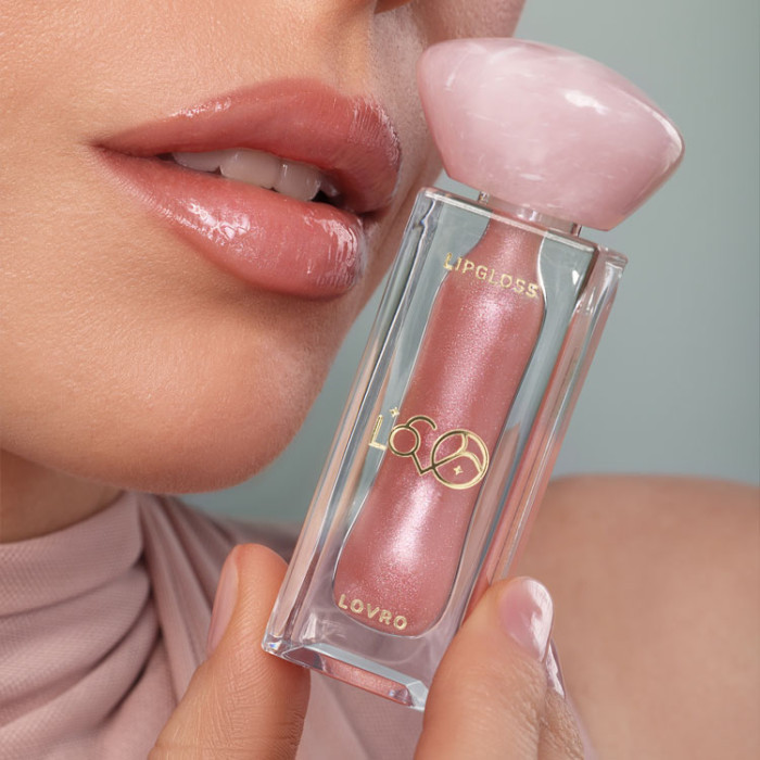 Блиск для губ LOVRO Bloomlight з ефектом візуального збільшення губ, 03 Pearl Whisper, 5,5 г (5906448730101)