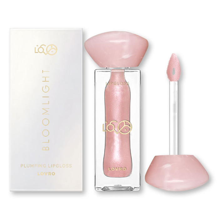 Блиск для губ LOVRO Bloomlight з ефектом візуального збільшення губ, 03 Pearl Whisper, 5,5 г (5906448730101)
