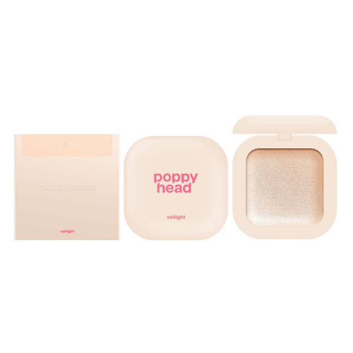 Запечена сяюча пудра для обличчя POPPY HEAD Veilight, 01 Radiant Halo, 12 г (5903843265474)