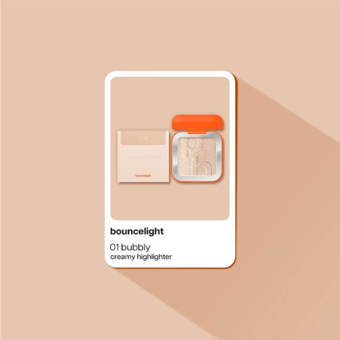 Кремовий хайлайтер для обличчя POPPY HEAD Bouncelight, 01 Bubbly (5903843265689)
