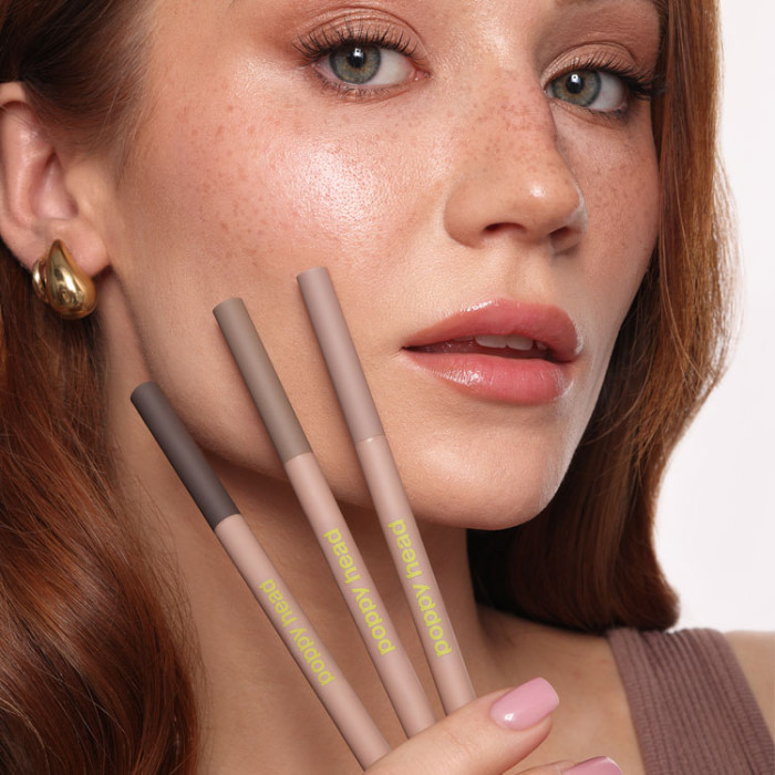 Олівець для брів POPPY HEAD Browsome, 02 Neutral Brown (5903843265641)