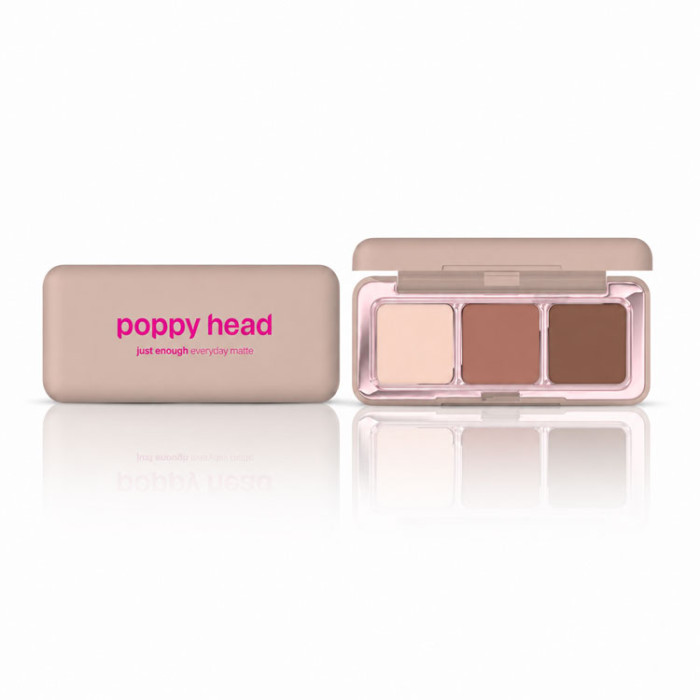 Палетка матових тіней для повік POPPY HEAD Just Enough Everyday Matte, 02 Espress Yourself (5903843265504)