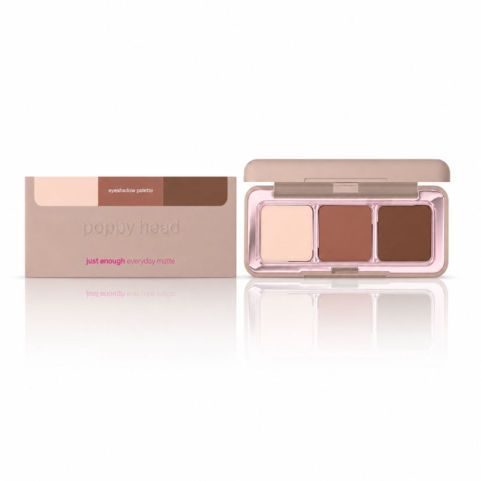 Палетка матових тіней для повік POPPY HEAD Just Enough Everyday Matte, 02 Espress Yourself (5903843265504)