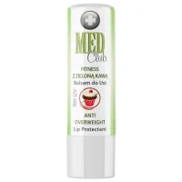 Бальзам для губ Vipera Med Club 06 Фітнес із зеленою кавою, 4 г (5903587043062)