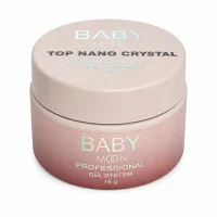 Топ для гель-лакуBaby Moon Nano Crystal без липкого шару 15 мл (5905123011986)
