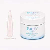 Рідкий гель для зміцнення та моделювання нігтів BABY MOON Liquid Builder gel 4 in 1, 15 мл № 03 (5905123011573)